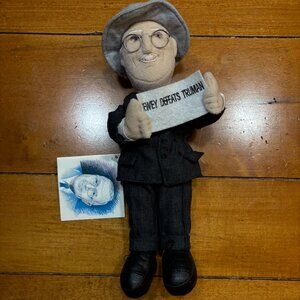 NWT: HARRY TRUMAN Famous Be'an Collectible by Creation Station